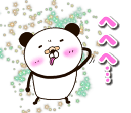 kumasuke of panda 3 yokutukau sticker #15064546