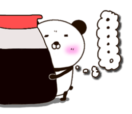kumasuke of panda 3 yokutukau sticker #15064559