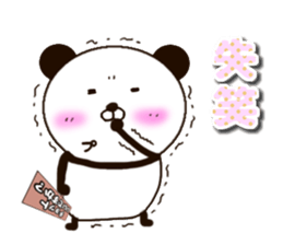 kumasuke of panda 3 yokutukau sticker #15064563