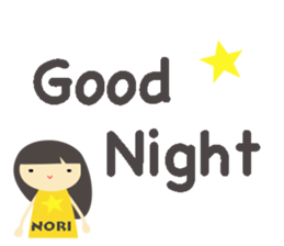 NORI name sticker sticker #15064755