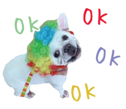 french bulldog banira second edition sticker #15065001