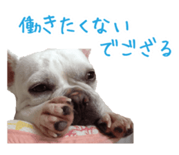french bulldog banira second edition sticker #15065013