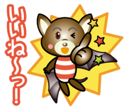 working bat boy sticker #15065505