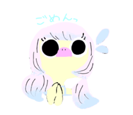 harajukukei tori sticker #15065716