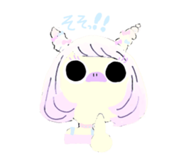 harajukukei tori sticker #15065717