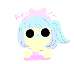 harajukukei tori sticker #15065722