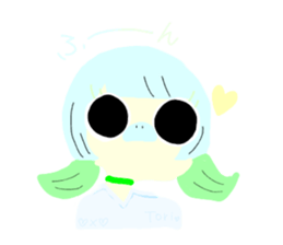 harajukukei tori sticker #15065739