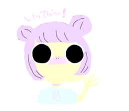 harajukukei tori sticker #15065744