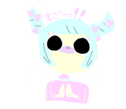 harajukukei tori sticker #15065747