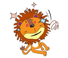 lion rex sticker #15065801