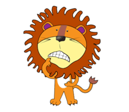 lion rex sticker #15065802