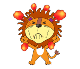 lion rex sticker #15065807