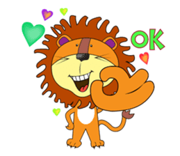 lion rex sticker #15065809