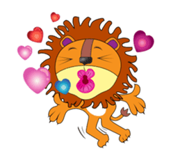 lion rex sticker #15065814