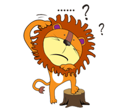 lion rex sticker #15065815