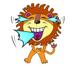 lion rex sticker #15065817