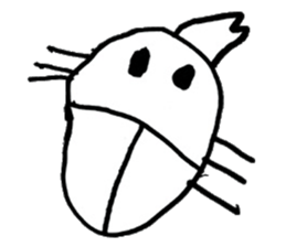 Painting creatures sticker sticker #15065860