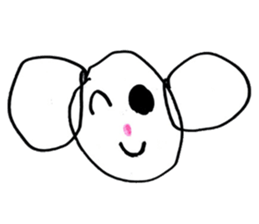 Painting creatures sticker sticker #15065864