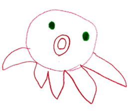 Painting creatures sticker sticker #15065868