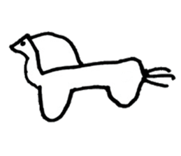 Painting creatures sticker sticker #15065875