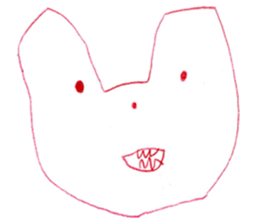 Painting creatures sticker sticker #15065880