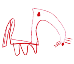 Painting creatures sticker sticker #15065891