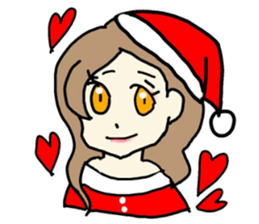 cute japanese lady. sticker #15066497
