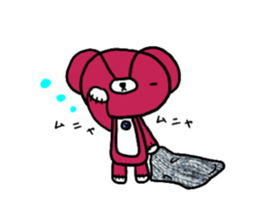 mi-kuma life 2 sticker #15066706