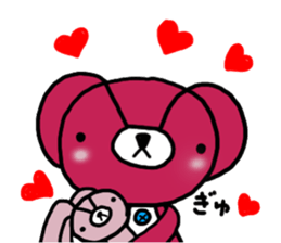 mi-kuma life 2 sticker #15066726