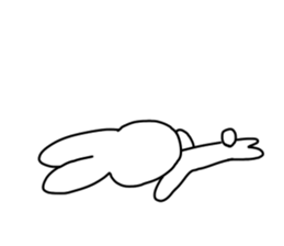 Usashi,in daily conversation. sticker #15066841