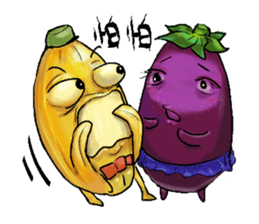 Funky Fruits sticker #15066874