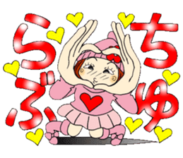 Castor bean-chan 80 sticker #15066927