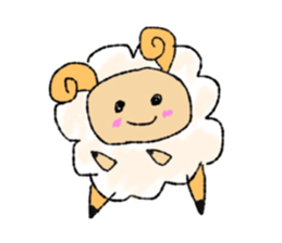Sheep greedy for sleep sticker #15067144