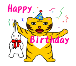 Adorkable Tiger sticker #15067195