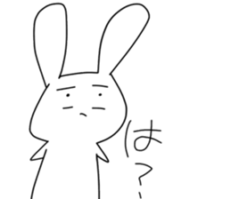 Man and animal sticker #15067285