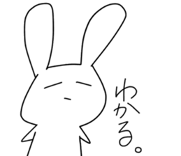 Man and animal sticker #15067286