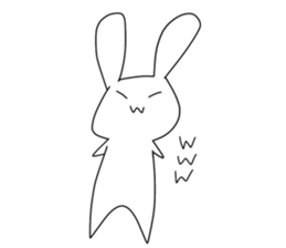 Man and animal sticker #15067287