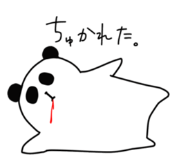 Man and animal sticker #15067307