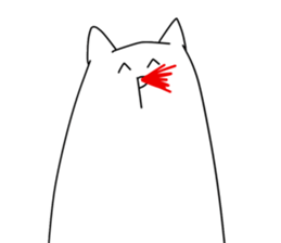 Man and animal sticker #15067314