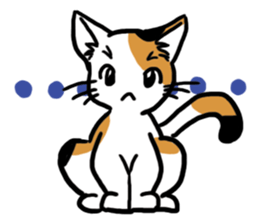 Cat friend sticker #15067452