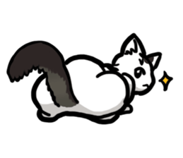 Cat friend sticker #15067454