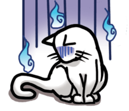 Cat friend sticker #15067469