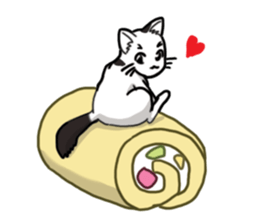 Cat friend sticker #15067475