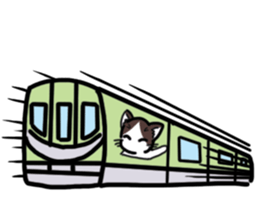 Cat friend sticker #15067480