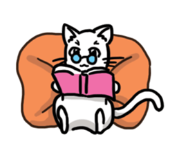 Cat friend sticker #15067481