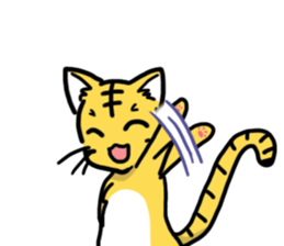 Cat friend sticker #15067491