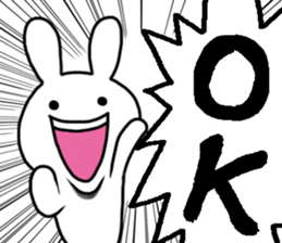Shouting Rabbit 2 sticker #15067932