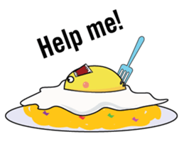 Lovely Fried Eggs sticker #15068021
