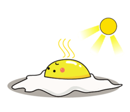 Lovely Fried Eggs sticker #15068023