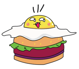 Lovely Fried Eggs sticker #15068025
